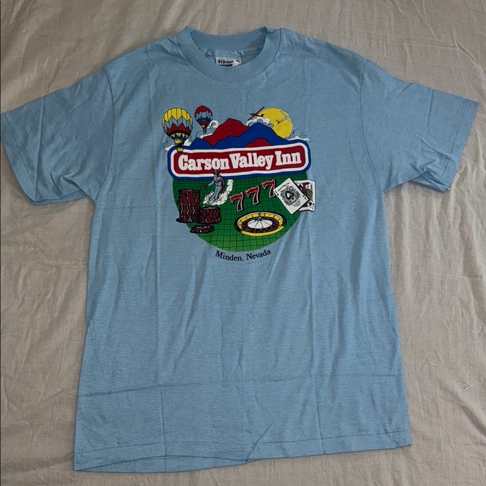 Blue Graphic T-Shirt